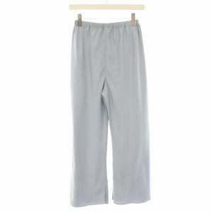 BEARDSLEY バイヤスパンツ サテンパンツ イージーパンツ F 水色 ライトブルー BEZ5022102A0002 /YT
