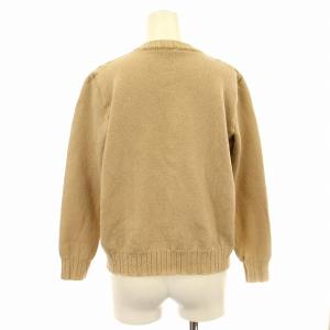 HERNO カーディガン ニット ウール 長袖 46 ベージュ /G