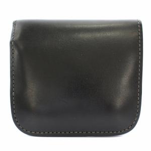 CASA 二つ折り財布 レザー ブラック