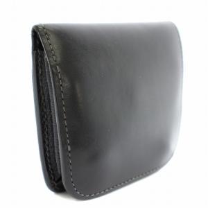 WILDSWANS CASA 二つ折り財布 レザー ブラック