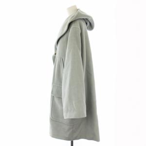 Max Mara ヴィンテージ ウールコート カシミヤ混 ダブル JI42 ライトブルー