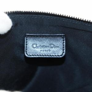 Christian Dior ミニサドルバッグ トロッター ベージュ ブラック MC0062