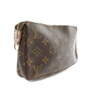 LOUIS VUITTON ポシェットアクセソワール モノグラム ブラウン