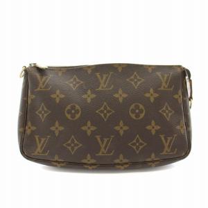 LOUIS VUITTON ポシェットアクセソワール モノグラム ブラウン