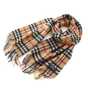 カシミヤ マフラー ノバチェック ベージュ