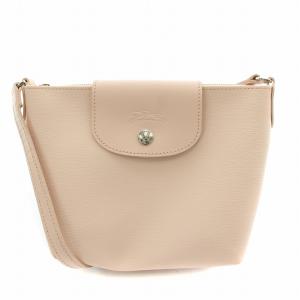 ルプリアージュ シティ ショルダーバッグ レザー ロゴ ピンク 10164HYQ542 /BB