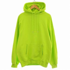 23AW UR TECH スウェットパーカー UR36-11M007 ネオンカラー パーカー M 黄緑 蛍光グリーン