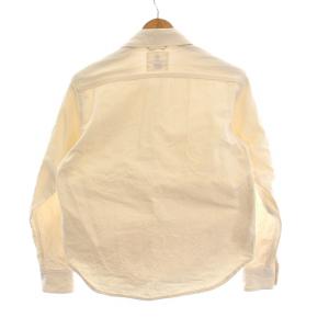 Snow Peak ワークシャツ コットンジャケット 長袖 2 アイボリー SH-19SU203 /YM