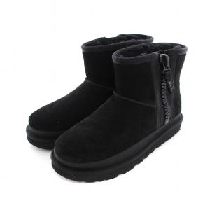 Classic Mini Zipper Tape Logo クラシック ミニ ジッパー テープ ロゴ ムートンブーツ