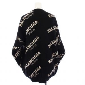 BALENCIAGA ニット プルオーバー ジャガード 36 ブラック 502572