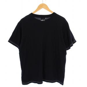 Levi's Fenom fragment design Tシャツ カットソー 半袖 クルーネック サンダー刺繍 L 黒 FMT110002