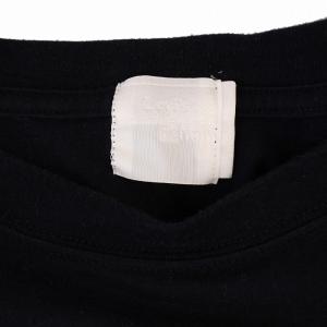 Levi's Fenom fragment design Tシャツ カットソー 半袖 クルーネック サンダー刺繍 L 黒 FMT110002