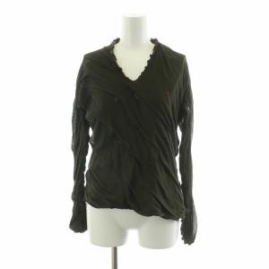 カットソー 長袖 柄 M カーキ J0134UB543 /NQ