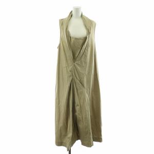 ノースリーブワンピース ロング 40 ベージュ 38125304 /NQ