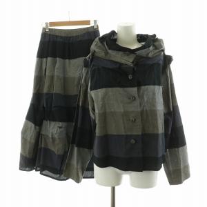 セットアップ ボーダー 40 ブラック グレー 39223555 39229555