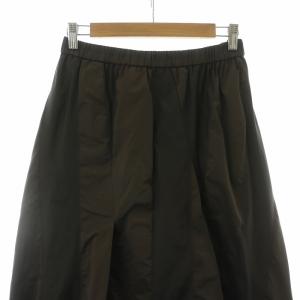 慈雨 フレアスカート ロング 40 ブラウン 32972552 /NQ