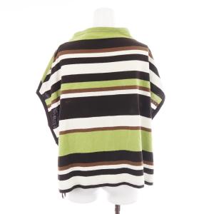 慈雨 カットソー ドルマンスリーブ ボーダー柄 40 緑 03122084 /MM