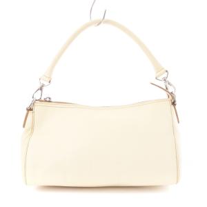 ハンドバッグ レザー アイボリー /MM