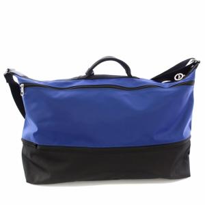 Longchamp ボストンバッグ ショルダーバッグ トートバッグ 2WAY 青 黒 /TK