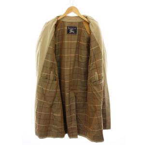 burberrys ステンカラーコート ヴィンテージ 裏地チェック ベージュ