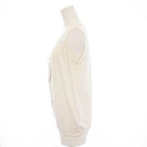 MONCLER ノースリーブ カットソー コットン XS 白 82251 /YM