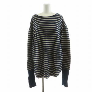 新品未使用品_shishikui_border_ボーダーロンT_シシクイ_百々 SHISHIKUI ボーダー ロンT border シシクイ - メルカリ
