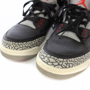 NIKE Air Jordan 3 Retro OG Black Cement スニーカー US10