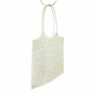 ANTEPRIMA ワイヤーバッグ トートバッグ ハンドバッグ PVC オーロラ ゴールドカラー /YT