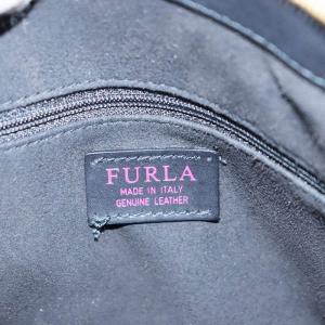 FURLA ミラノ ハンドバッグ ショルダーバッグ 2way レザー 黒 ブラック /AN39