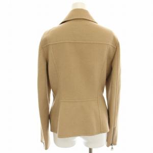 MOSCHINO CHEAPANDCHIC ライダースジャケット ダブル ウール 布製 ベージュ A06076115 /HN