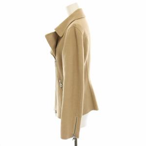 MOSCHINO CHEAPANDCHIC ライダースジャケット ダブル ウール 布製 ベージュ A06076115 /HN