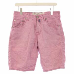 ショートパンツ ハーフパンツ リネン 30 ピンク J633 /TK
