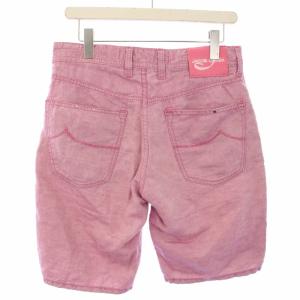 JACOB COHEN ショートパンツ ハーフパンツ リネン 30 ピンク J633 /TK