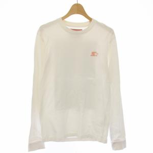 Acne Studios STARTER Tシャツ カットソー 長袖 ロゴ XS 白 BK-UX-TSHI000020 /TK