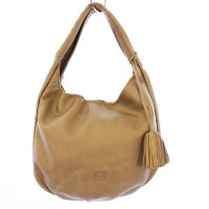 ヴィエント アナグラム ワンショルダーバッグ ナッパレザー ベージュ