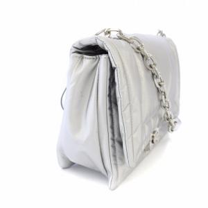 MICHAEL KORS MD FLAP XBODY ショルダーバッグ シルバー 35H1SBRL2l /TK