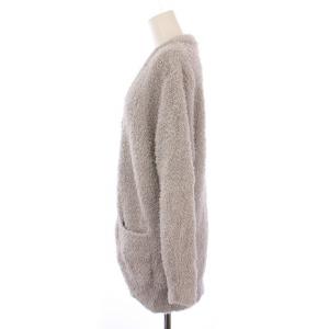 gelato pique 21SS セットアップ ルームウェア パジャマ 上下 カーディガン 長袖 パンツ ボア F グレー PWNT211002