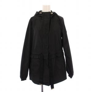 パーカー ジャケット ジップアップ フリル S 黒 KSRB24782 /BM