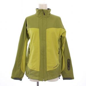 ウィンドストッパー コスミックジャケット ジップアップ ハイネック ナイロン M グリーン 1106412