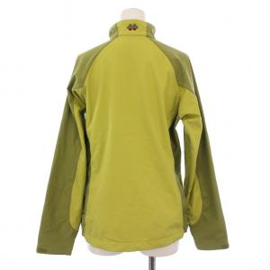 mont-bell ウィンドストッパー コスミックジャケット ジップアップ ハイネック ナイロン M グリーン 1106412