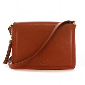 ショルダーバッグ レザー 茶 /YM D