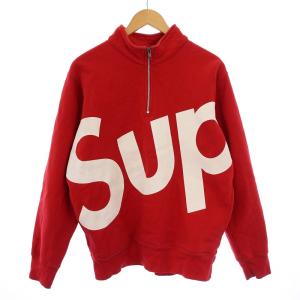 15AW Sup half zip pullover