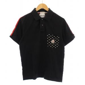 コム デ ギャルソン COMME des GARCONS ポロシャツ 半袖 ドット柄 M 黒 /BM