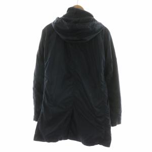 Papas PLUS ジャケット マウンテンパーカー アウター ロング 長袖 フーディー L ネイビー DO44AFCH901