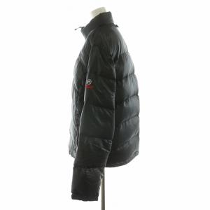 THE NORTH FACE ダウンジャケット アウター ジップアップ アコンカグア ロゴ L ブラック ND18803 /NQ
