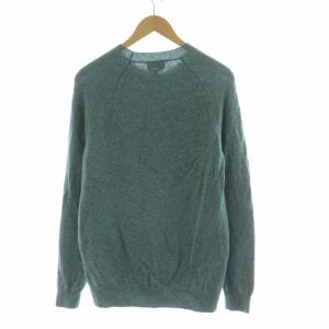 A.P.C. ニット セーター 長袖 プルオーバー クルーネック M ブルー 24252-1-83231 /NQ