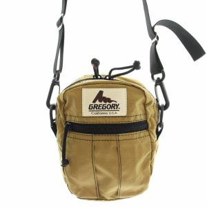 旧ロゴポーチ ショルダーバッグ ナイロン ベージュ /G