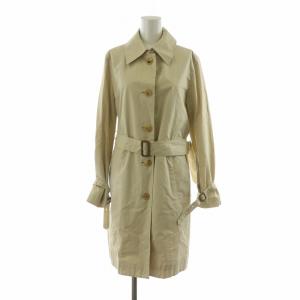 ステンカラーコート アウター ロング ベルト付き 1 ベージュ 578-112905 /NQ