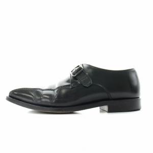 REGAL ビジネスシューズ ドレスシューズ モンクストラップ スクエアトゥ 26cm ブラック B6DY424 /NQ