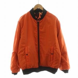 AVIREX MA-1 ジャンパー リバーシブル ブルゾン スカジャン アウター スカル プリント 長袖 ジップアップ